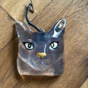 Loewe cat Bag Charm